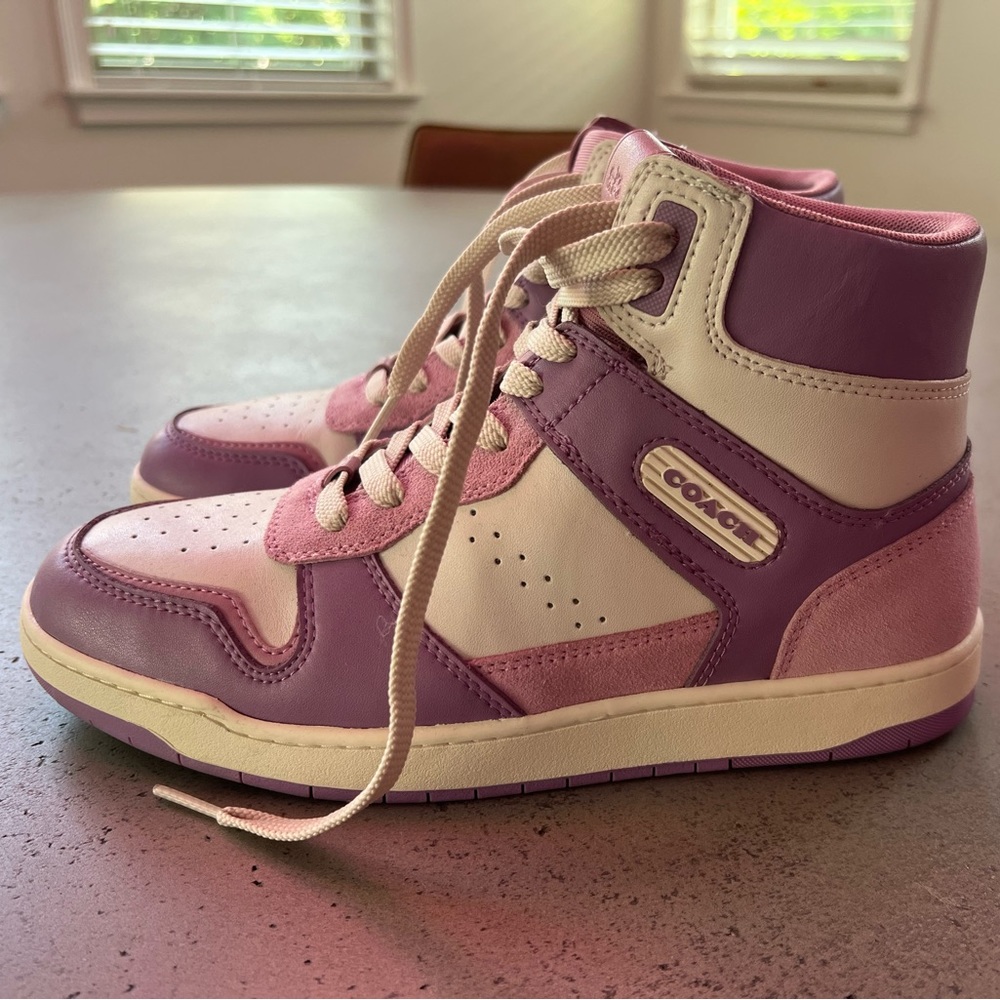 Nearly new Coach women’s 8.5 high tops.